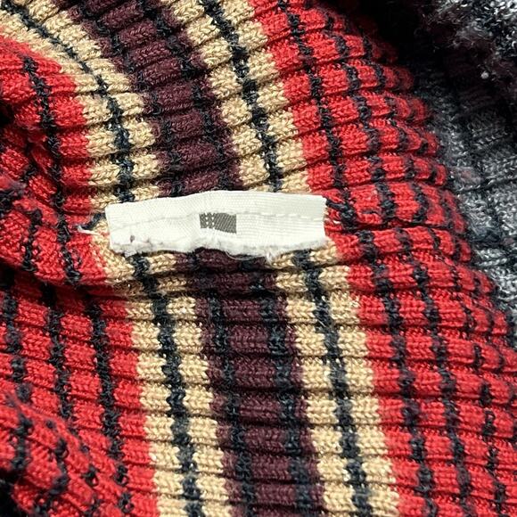 Abercrombie & Fitch Sweater Maxi Mermaid Dress Size Small Ribbed Long-Sleeve Y2K - Picture 8 of 8